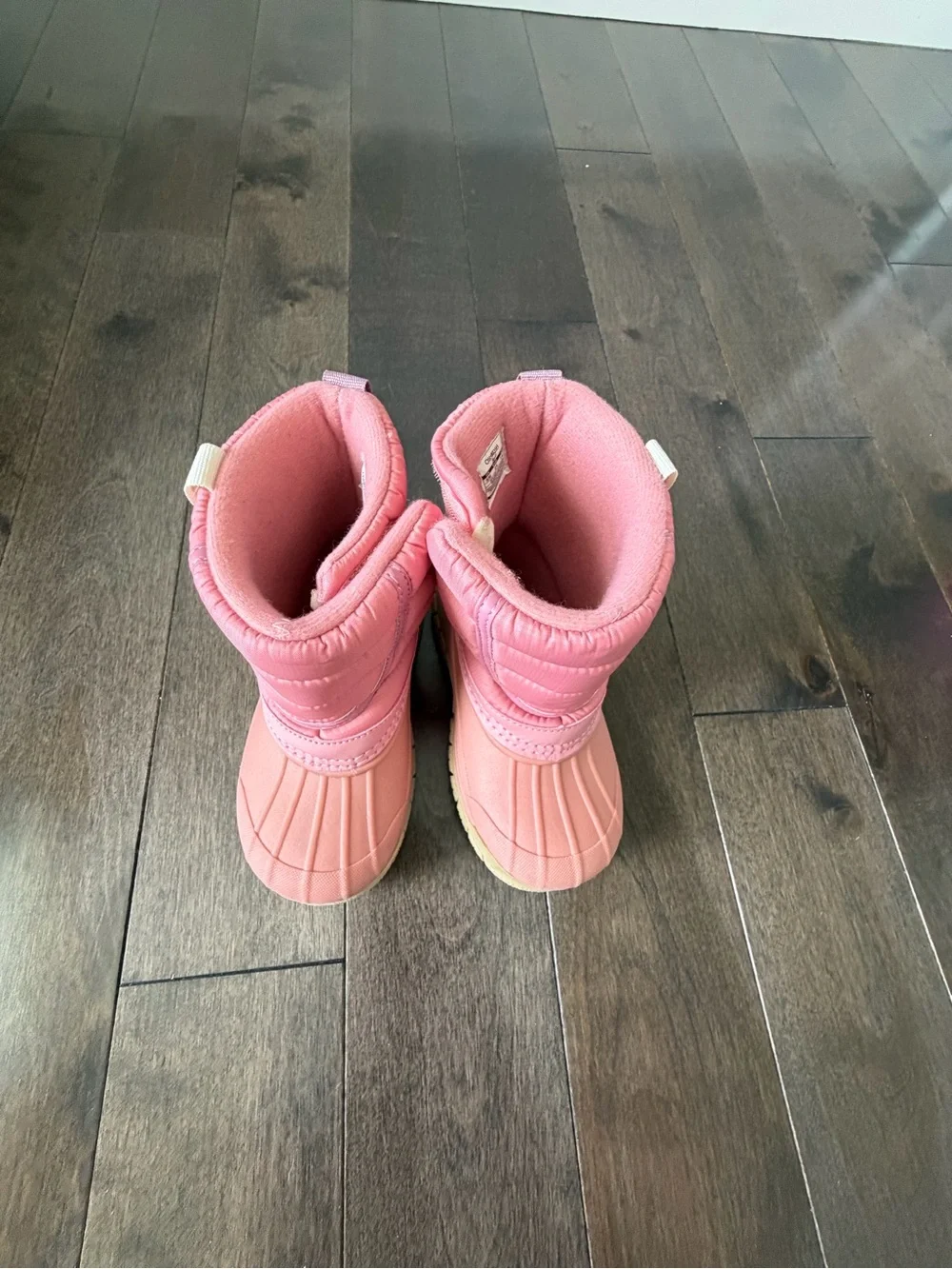 NWT OshKosh B'gosh Light Pink Toddler Girl Kid Snow winter Boots size 8T